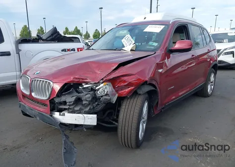 2013 BMW X3 xDrive28I z USA, uszkodzony, nr VIN 5UXWX9C59D0A16044